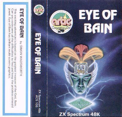 Adventure F: Eye of Bain box art for ZX Spectrum
